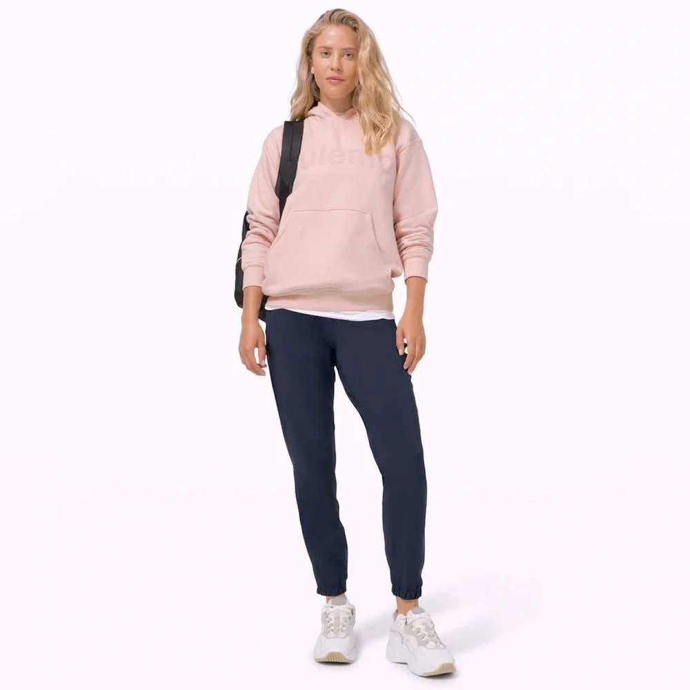 Lululemon All Yours Hoodie *Graphic in Feather Pink Size 10
